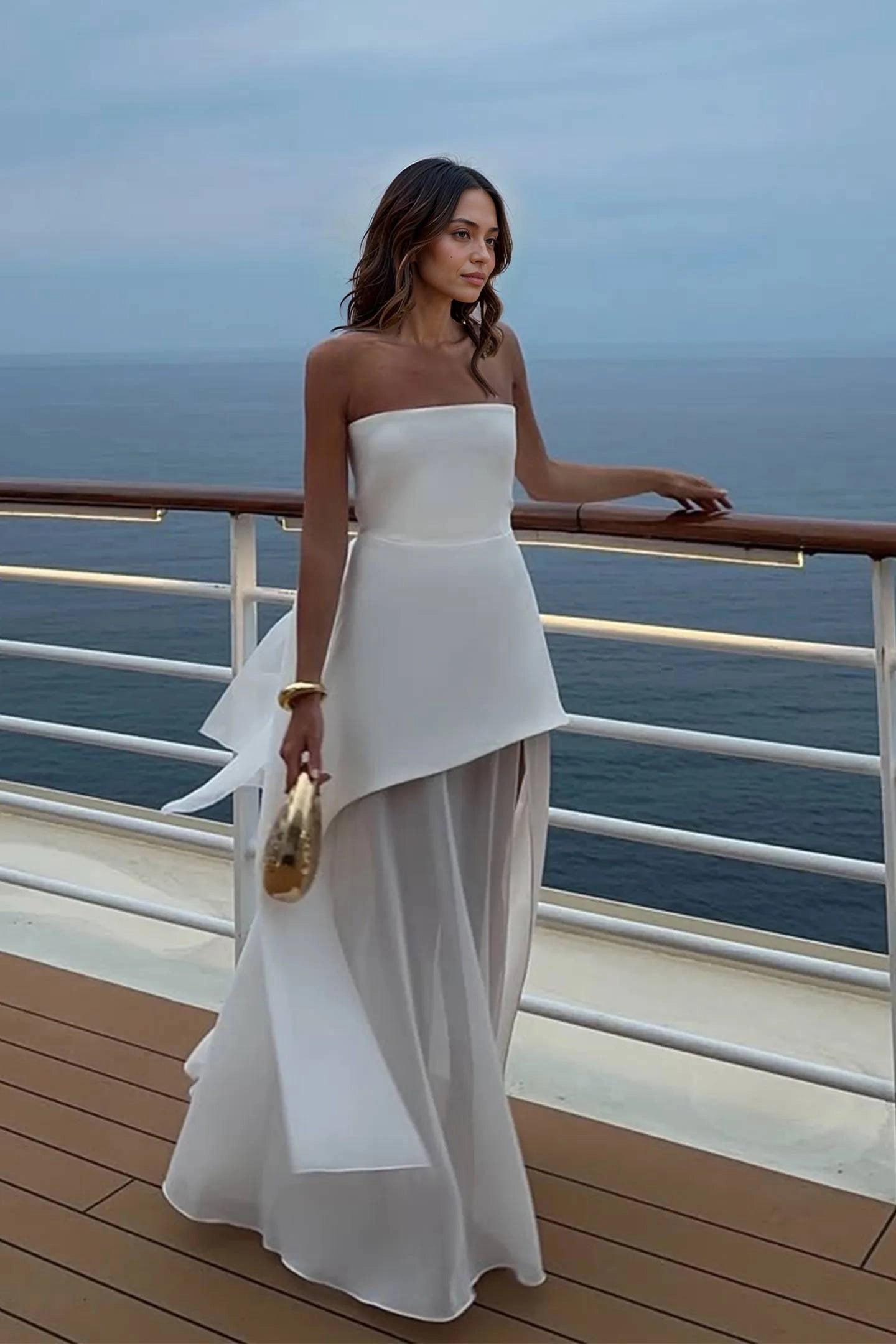 Vestido Alba sin hombros
