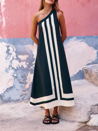 Vestido Asimetrico Gegrorial