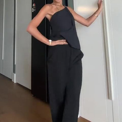 Conjunto hombrera abierta