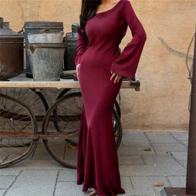 Vestido largo de vendaje