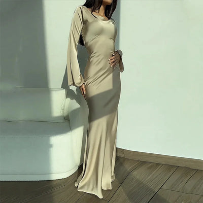 Vestido largo de vendaje