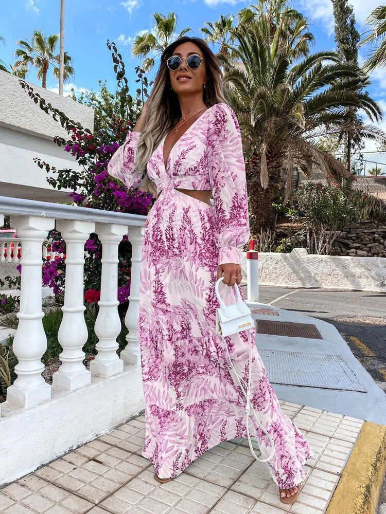 Vestido estampado Mar