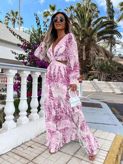Vestido estampado Mar