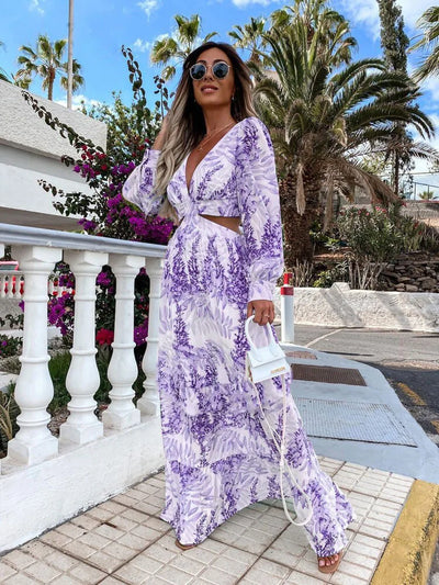 Vestido estampado Mar