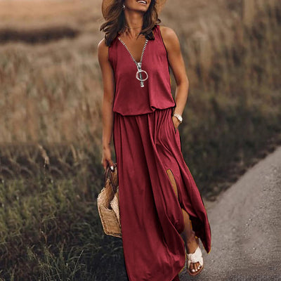 Vestido largo Campero