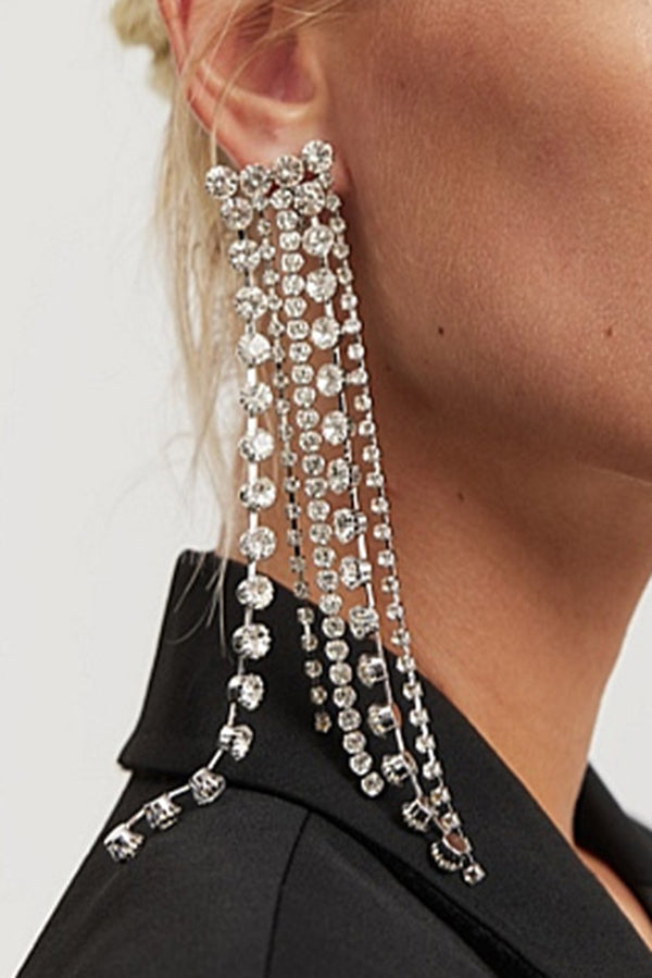 Pendientes con Flecos Elegantes