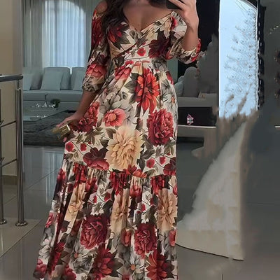Vestido con Estampado Floral