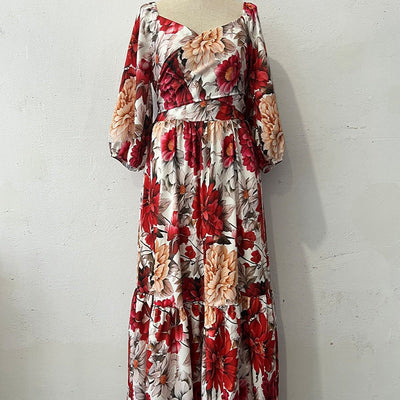Vestido con Estampado Floral