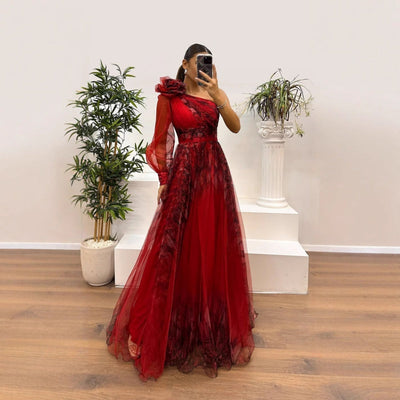 Vestido Carmen de Manga Larga