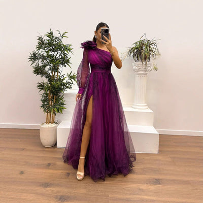 Vestido Carmen de Manga Larga