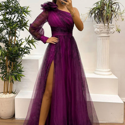 Vestido Carmen de Manga Larga